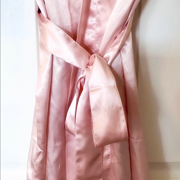 PRETTY ROBES Pink Satin Robe - Picture 11 of 14